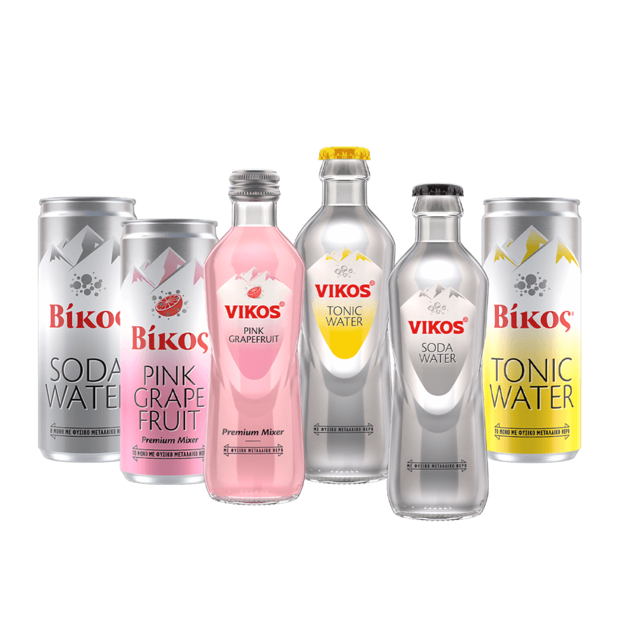 βίκος mixers με φυσικό μεταλλικό νερό 