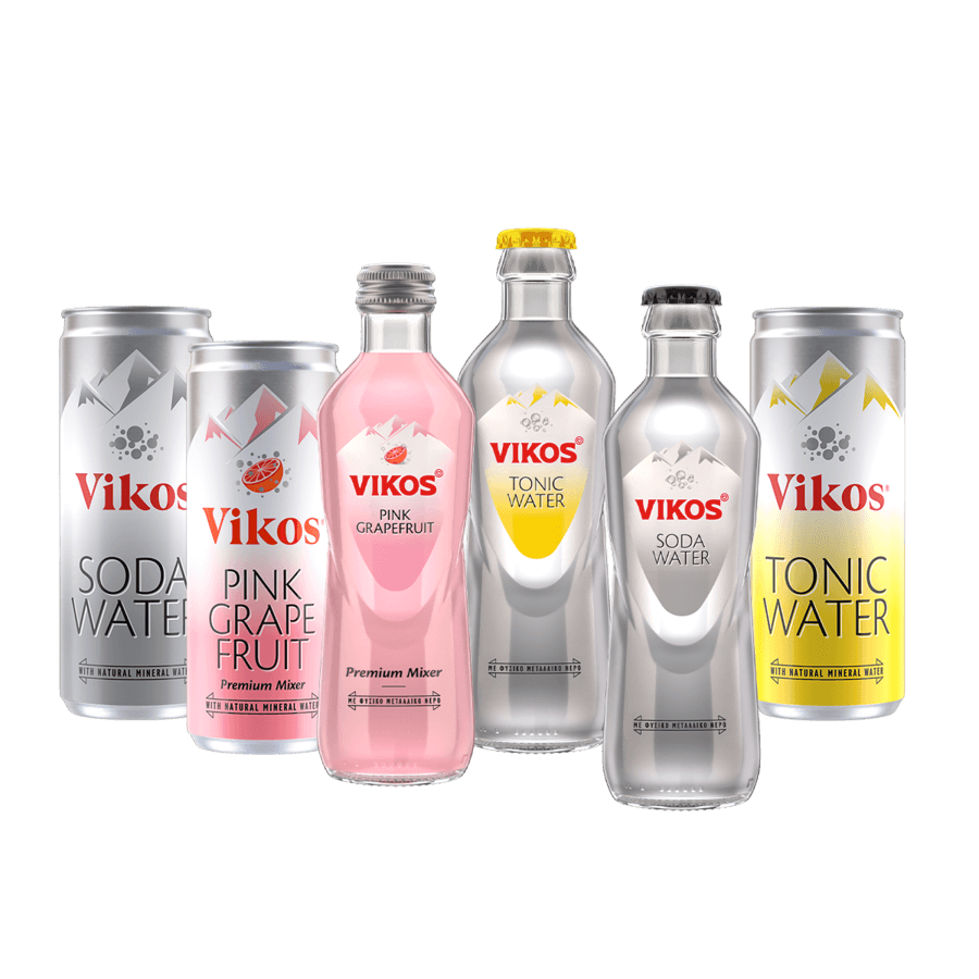 vikos mixers with natural mineral water