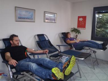 Αιμοδοσία εργαζομένων της εταιρείας ΒΙΚΟΣ (Σεπτέμβριος 2012) Αιμοδοσία εργαζομένων της εταιρείας ΒΙΚΟΣ (Σεπτέμβριος 2012)
