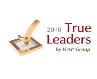 Βραβείο TRUE LEADERS 2010 από την ICAP Βραβείο TRUE LEADERS 2010 από την ICAP
